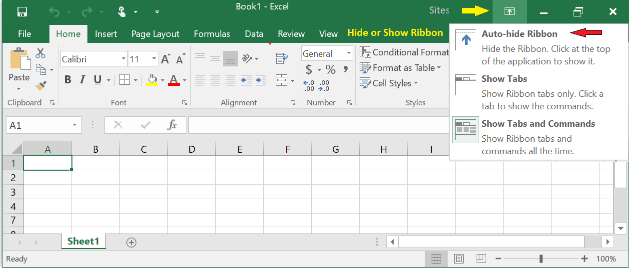 Excel лента ribbon редактирование макросом