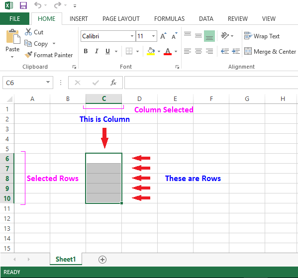 transform row to column in excel