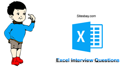 excel interview questions