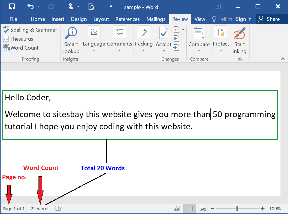 how-to-word-count-in-word-ms-word-tutorial